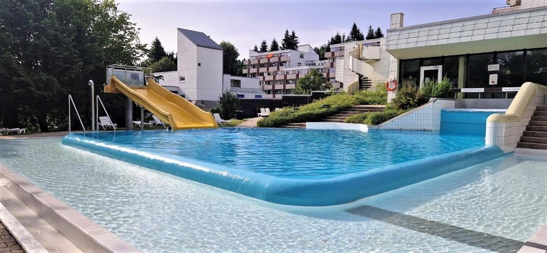 Pools, Sauna Und Balkon Mit Panoramablick Sankt Englmar Exterior foto