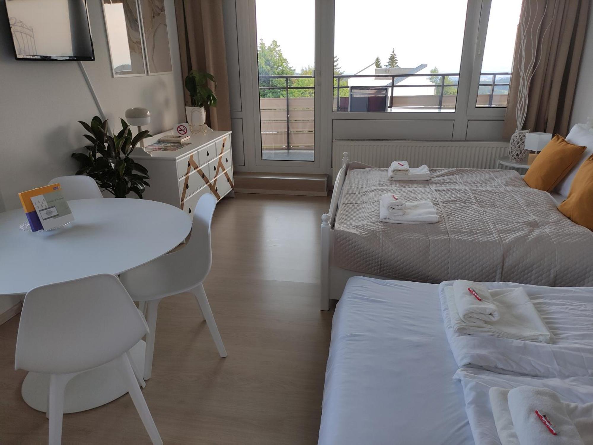 Pools, Sauna Und Balkon Mit Panoramablick Sankt Englmar Exterior foto