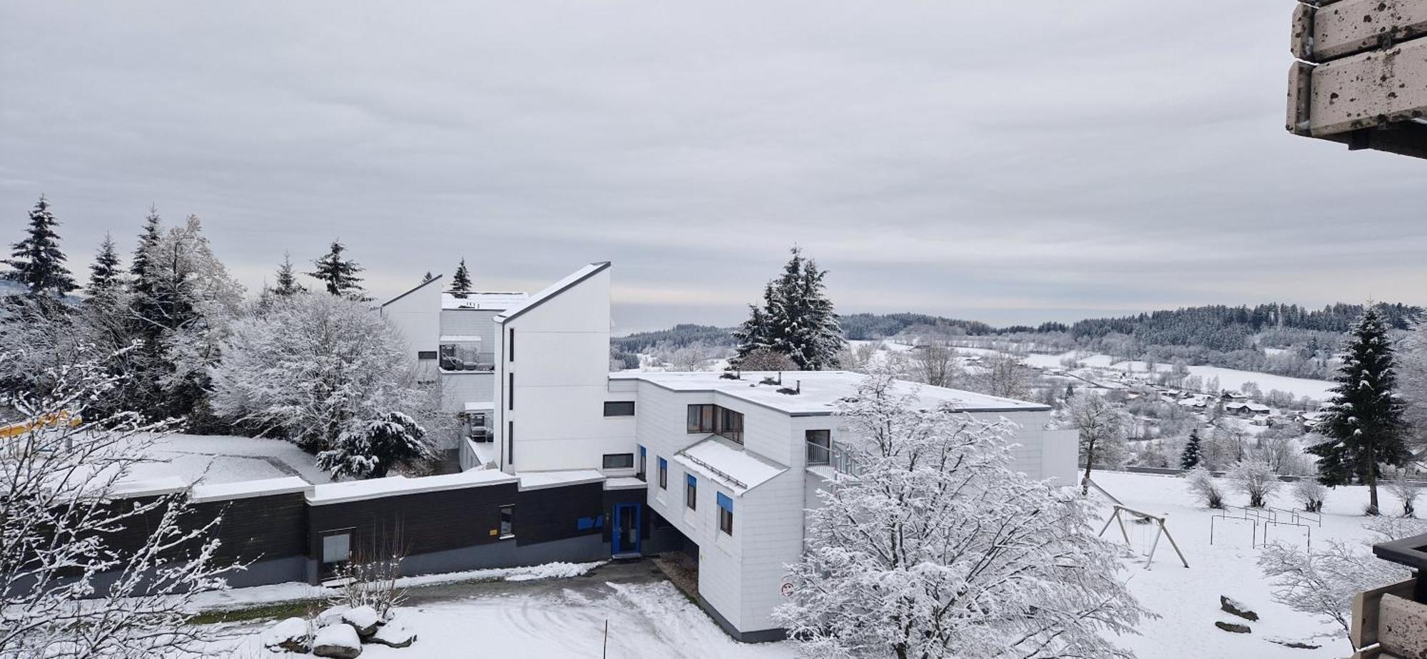 Pools, Sauna Und Balkon Mit Panoramablick Sankt Englmar Exterior foto